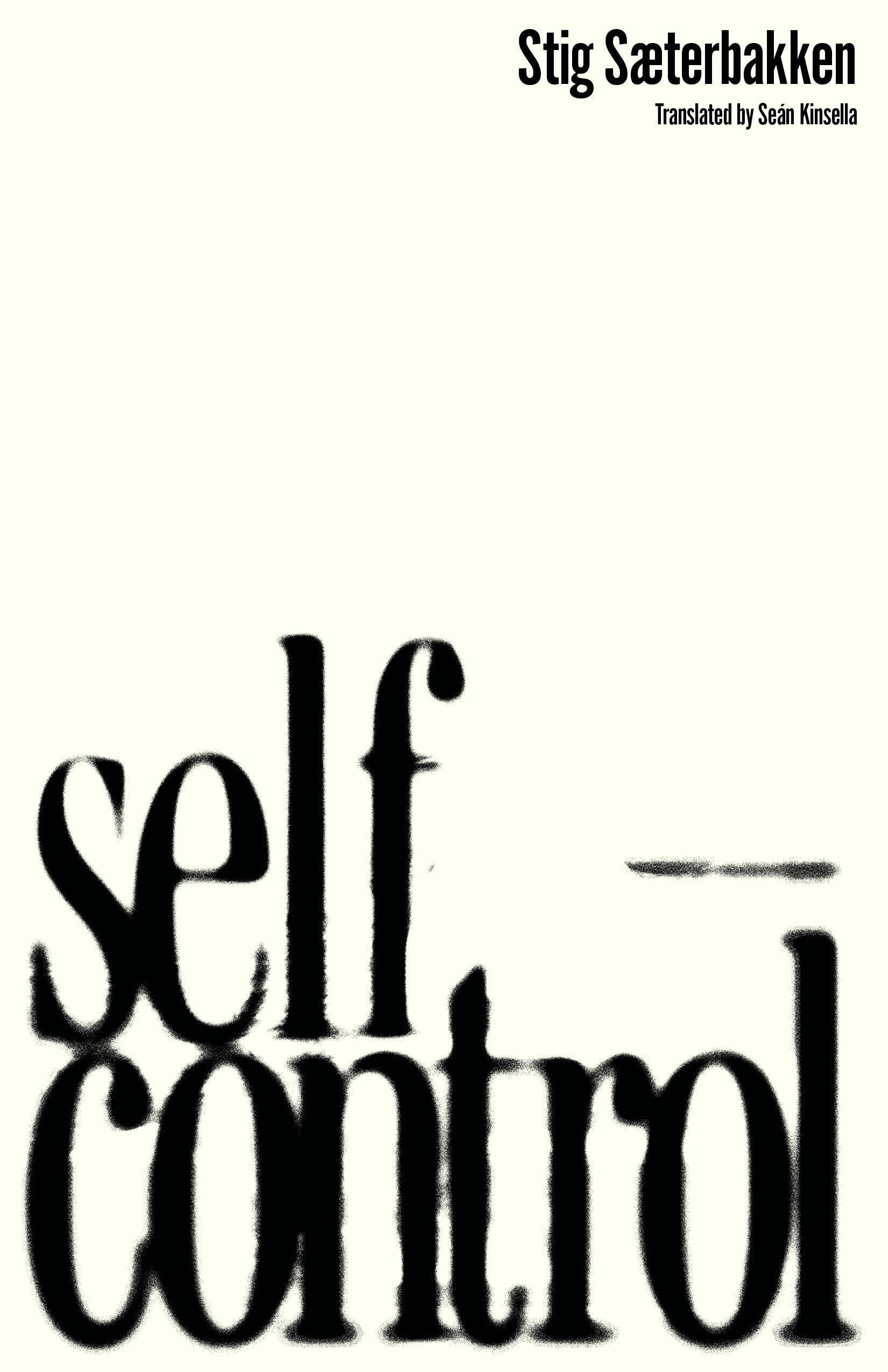 Self-Control – Dalkey Archive Press