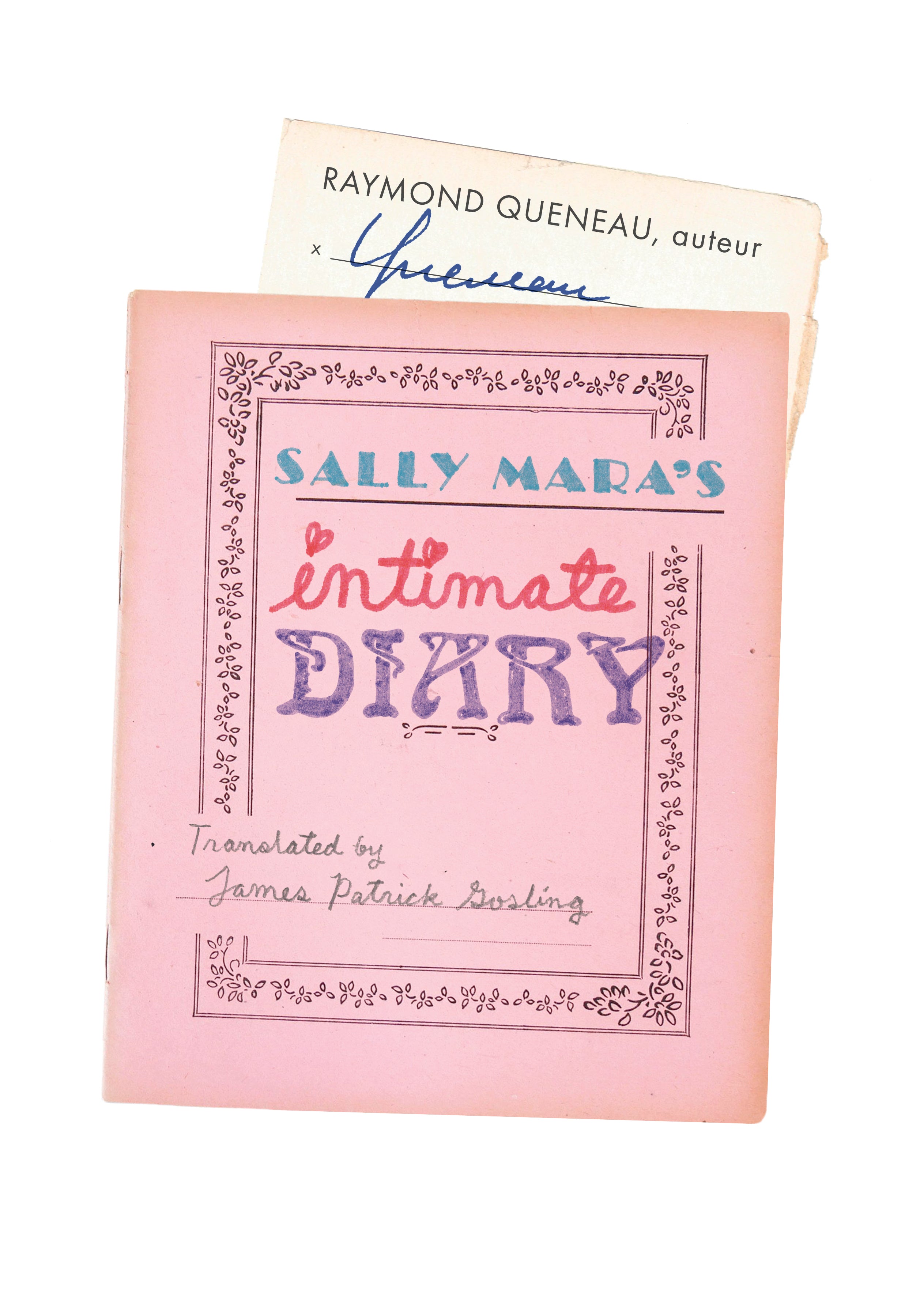 Sally Mara's Intimate Diary Dalkey Archive Press