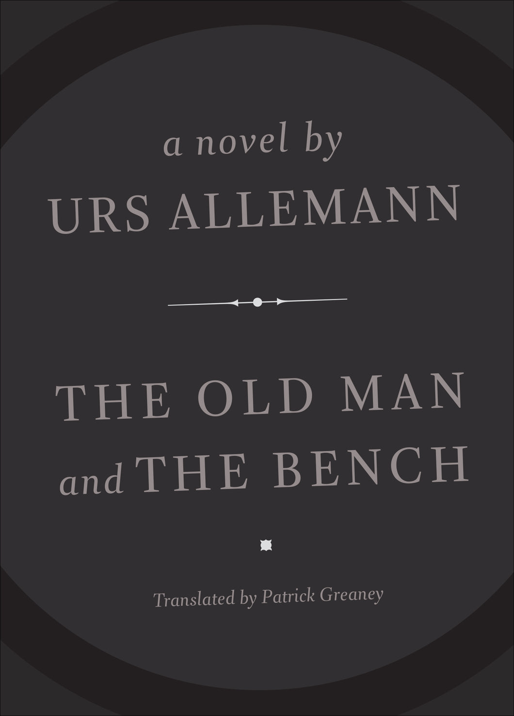 Old Man and the bench by Urs Allemann,cover