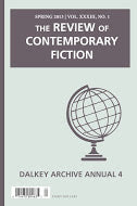Review of Contemporary Fiction: Annual 4: Spring 2013